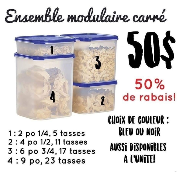 Tupperware modulaire - Picture 2 of 4